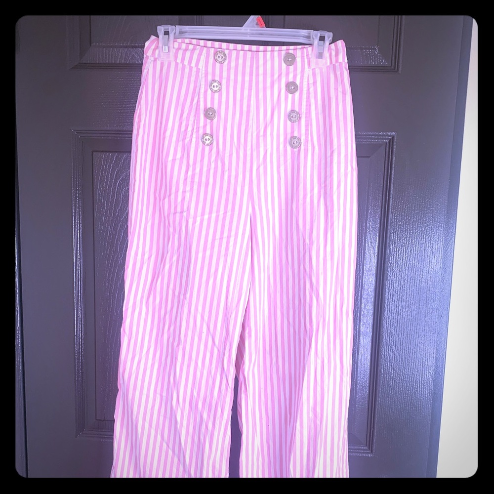 Show me your mumu x Barbie high waisted pants